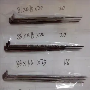 Vários modelos de agulhas triangulares feltragem e agulhas cônicas para máquinas de feltro não tecidas agulhamento fibras