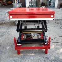 Plataforma Elevadora Hidráulica Fija de Tijera para Bajada de Emergencia, Mesa Elevadora Estacionaria para Elevación de Mercancías en Interiores