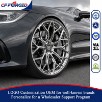 Jantes en alliage forgé monobloc chromées polies de haute qualité personnalisées de 20, 21 et 22 pouces 5x112 pour Audi A7 S7 RS7 Sportback