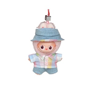 Labundry <b>Doll</b> Clothes 4th Gen Plaid Shirt Jeans Set Vinyl <b>Doll</b> Keychain Accessory Unisex Youth Fashion Outfit - Product Image 4