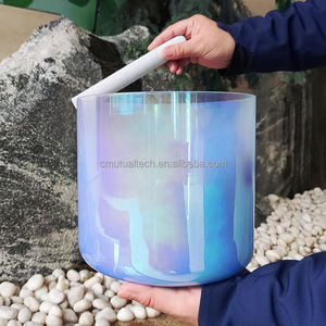 Cuenco de Cristal Transparente Q're, Cuenco de Cristal de Cuarzo de Color Claro, Instrumentos de Sanación por Sonido, Meditación, Yoga - Product Image 4