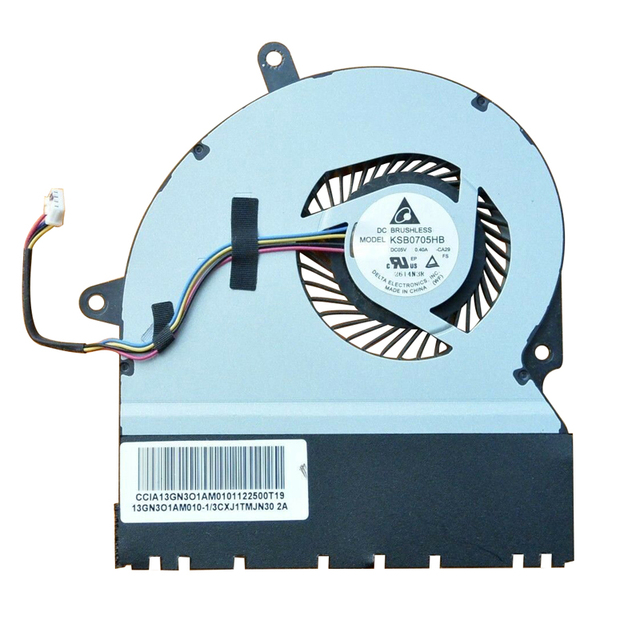 Universal Laptop CPU Cooling Fan for ASUS X401A F401A X401EE45U EI235A EI235A DC5V 2A Fan EF7507S1-C010-S99