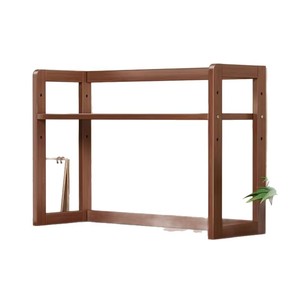 <b>Desktop</b> kitchen storage rack, simple tea set organizer, non-solid wood multi-layer storage rack, small bookshelf - Product Image 5