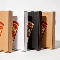 Kotak Kertas Kemasan Pizza Logo Kustom Beli Berbagai Ukuran Kotak Pizza Bergelombang Murah