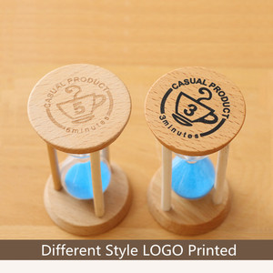 Reloj de Arena de Madera de Fábrica, Temporizador de 1/2/3/5/10/15/30 Minutos, Interesante para que los Niños Cepillen los Dientes con Arena, Encantador Regalo de Navidad, Reloj de Arena de Madera - Product Image 4