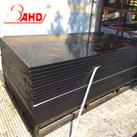 PP + GF30 % feuille noire 1000*2000mm Polypropylène pp feuille de plastique