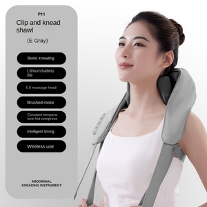 BNB NS-P11E 8-Head Neck & Shoulder Massager with 6D Kneading Massage Hot Compress Musical Function <b>USB</b> <b>Plug</b> - Product Image 6