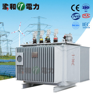 Transformador de Distribución Trifásico Sumergido en Aceite 1000W 160KVA 350KVA 100KVA 11/0.415KV Modelo S11 de Alta Calidad 50/60Hz - Product Image 2