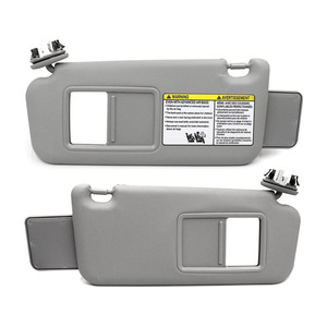 แผ่นบังแดดรถยนต์โตโยต้า RAV4 รุ่น 74320-42501-B2 สีเทา แพ็คคู่ วัสดุ PVC - Product Image 3