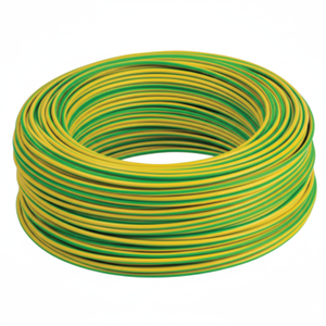 Cavo elettrico Unifilar FS17 16mmq verde giallo 100 metri sezione fili elettrici - Product Image 1