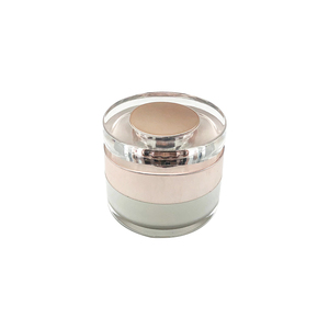 Factory wholesale small plastic jar with design consciousness plastic container cosmetic jar of face Cream