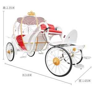 Fabricant <span class=keywords><strong>de</strong></span> chariots électriques modernes sans chevaux, modèle Citrouille <span class=keywords><strong>de</strong></span> Cendrillon, blanc - Product Image 3