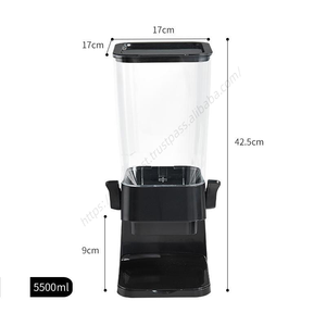 Dispensador de Granos para Cocina S264 al por Mayor, Contenedores de Cereales, Almacenamiento de Arroz para Encimera, Alimentos para Despensa - Product Image 3