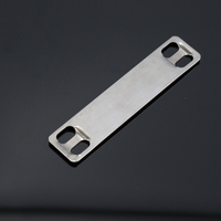 Plaque de marquage de câble en acier inoxydable, étiquette métallique pour l'identification des câbles de petite taille, marquage des câblages sur site