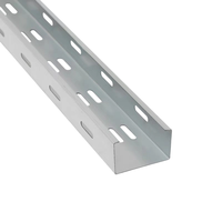 Cannelle porte-câbles en acier inoxydable pour centre de données et salle blanche, installation sans outil par clipser, largeur réglable, résistant à la corrosion