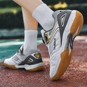 Tabolu Men's Badminton Shoes Toggle Closure Lightweight Shock Absorbing Sports Shoes For Running Tennis Table Tennis - Product Image 4