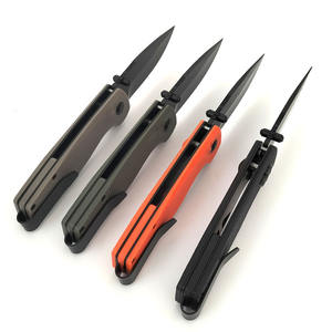 سكين تكتيكي قابل للطي محمول بشفرة فولاذية 8Cr13MOV ومقبض ABS للتخييم والصيد في الهواء الطلق، متوفر بتصميم حسب الطلب - Product Image 5