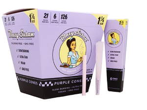 Boîte en vrac Blazy Purple Grateful Dead Classic Cone Rolling Papers 110MM/78MM Essentiels : Briquets en silicone premium - Product Image 4