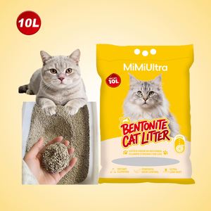 Arena para Gatos de Bentonita, Baja en Polvo, Alta Absorción de Agua, Aglutinación Rápida, Fábrica de Arena para Mascotas, Venta al por Mayor - Product Image 1