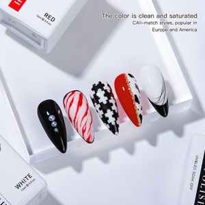 JTING – Vernis à ongles gel UV 3 couleurs (noir, blanc, rouge) – Conception personnalisée gratuite – Créez votre marque de vernis gel UV avec logo privé - Product Image 5