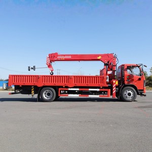 Factory Direct DFAC 8 Ton Truck <b>Crane</b> Loader Dongfeng 4x2 Telescopic Arm <b>Cranes</b> Truck for Sale - Product Image 4