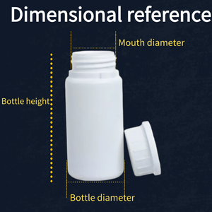 Bình hóa chất tùy chỉnh chịu nhiệt độ cao, chống ăn mòn, bình thuốc thử PTFE, bình mẫu phòng thí nghiệm - Product Image 2