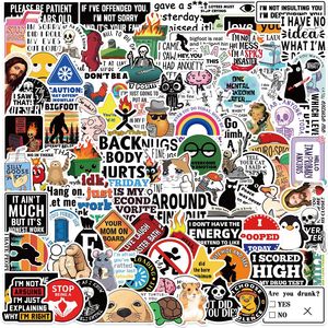 Commercio all'ingrosso adesivo 100 PVC scherzo <span class=keywords><strong>Meme</strong></span> impermeabile Cross-Border DIY adesivi decorativi per la chitarra Notebook bagaglio - Product Image 1