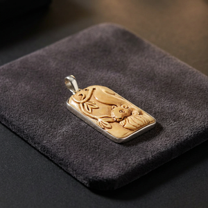 Pendentif Lion Cub en Argent, Bijou Unique Religieux Sculpté en Or Rose avec Diamant, Plaqué Rhodium, Cadeau Charme - Product Image 4