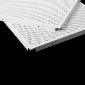 Preuve Faux Feutre Baffles Fastfood Plafond Perforé X Carreaux Clip en Dalle Sénégal Rustique Faux Plafond Prix au Pakistan - Product Image 3