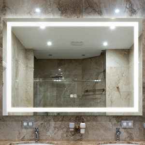 Espejo de Baño Impermeable con Luz LED, Espejo LED para Baño - Product Image 1