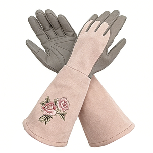 <span class=keywords><strong>Gants</strong></span> de jardinage longs <span class=keywords><strong>pour</strong></span> hommes et femmes, en cuir synthétique, <span class=keywords><strong>pour</strong></span> la taille des <span class=keywords><strong>rosiers</strong></span> - <span class=keywords><strong>Gants</strong></span> de protection respirants et durables - Product Image 1