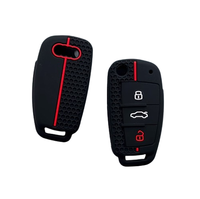 Coque de clé plip en silicone pour télécommande Audi A1 A3 A4 A5 A6 A7 – Remplacement en gros