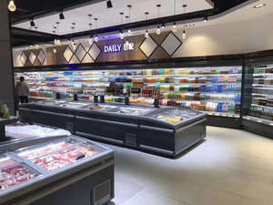 Congélateurs de présentation en îlot haut de gamme pour supermarchés, congélateurs de présentation combinés en îlot pour supermarchés commerciaux - Product Image 6