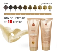 Crème décolorante pour cheveux blonds professionnelle MYBLONDO, crème décolorante permanente pour cheveux, crème dépigmentante pour salon, 500 ml