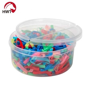 Bandes de caoutchouc en silicone pour tressage <span class=keywords><strong>cheval</strong></span>, 450 pièces, équipement <span class=keywords><strong>cheval</strong></span> tressé - Product Image 3
