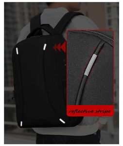 Sac à dos pour ordinateur portable GODSPEED <span class=keywords><strong>2022</strong></span>, imperméable, avec port USB, pour les voyages d'affaires, pour hommes - Product Image 5