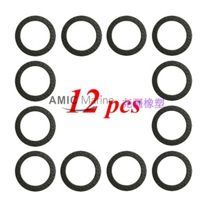 Ensemble de 12 rondelles de vis de vidange pour matériel marin Mercury 12-191833 - Product Image 2