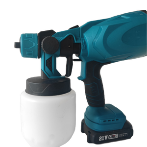 Pistolet de peinture sans fil en gros pour usine, grand réservoir de 800 ml, structure portable pour travaux de décoration intérieure et extérieure - Product Image 2
