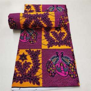 100% 면 코마사 슈퍼 홀란다이즈 왁스 바틱 패턴 직조 위프트 니트 142gsm 난연성 홈 텍스타일 의류 드레스 - Product Image 5