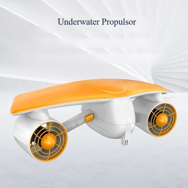 2 Gear Underwater Propulsor Scooter 60 Mins Smart Diving Snorkeling Sea Scooter Dual Motors Thrust 12kgf