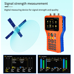 Combo Finder Meter GTMEDIA V8 Finder Pro 4,3/S2/T2/C H.265 Analizador de espectro Pantalla <span class=keywords><strong>LCD</strong></span> de pulgadas CCTV en AHD - Product Image 4