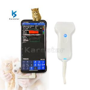Offre Spéciale 3 en 1 Double tête couleur doppler Mini Wifi Scanner à ultrasons portable échographie animale - Product Image 1