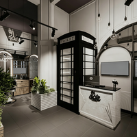 Aménagement intérieur sur mesure pour salons de coiffure et de beauté haut de gamme – Ensembles de mobilier professionnels