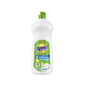 Jabón Lavavajillas Aprel 1L con Aroma Suave a Limón, 15%-30% de Ingredientes Activos, Fórmula Fuerte para Eliminar Grasa, Uso Doméstico - Product Image 1