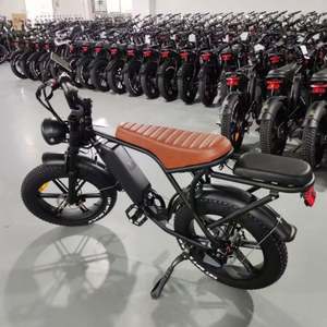 Vélo électrique OUXI V8 en stock dans les entrepôts de l'UE et des États-Unis, pneus larges de 20 pouces, 250W, vélo électrique urbain, vélo électrique pour adultes, Fatbike, E-bike - Product Image 4