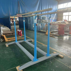 Barras Paralelas de Acero Usadas con Altura Ajustable Estándar FIG, Barra Horizontal, Barra Asimétrica para Entrenamiento de Fuerza en Casa, Exportación de Fitness - Product Image 2