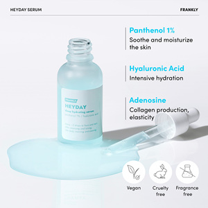 Suero FRANKLY Heyday, Hidratación Profunda, Pantenol y Ácido Hialurónico, Antienvejecimiento, Calmante para Piel Seca y Sensible - Product Image 4