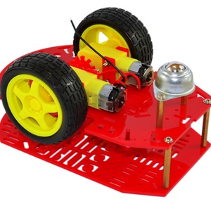 ערכת שלדת רכב חכם OKY5034 <span class=keywords><strong>DIY</strong></span> 2WD ללימוד רובוטיקה, חינוך STEM ופרויקטים של IoT - Product Image 2