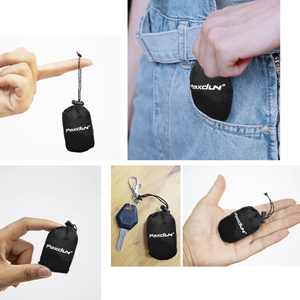 Sac de courses pliable ultraléger, écologique, réutilisable, en tissu ripstop - Product Image 5