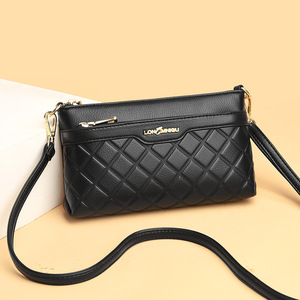 Women Branded Trend Hand Bag Female Causal Shoulder Handbags Embroidery Thread <b>Small</b> PU Leather Crossbody Bags - Product Image 1